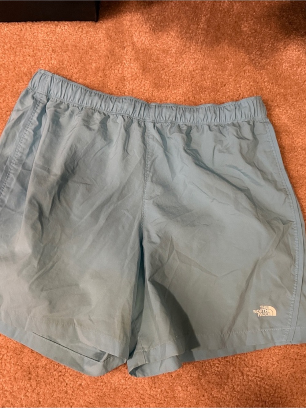 The North Face Women's Sky Blue Athletic Running Shorts